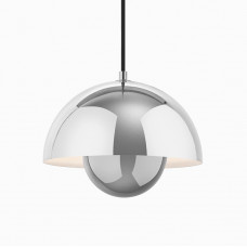 Подвесной светильник flowerpot vp1 Полированная нержавеющая сталь ANDTRADITION