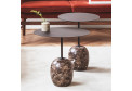столик lato ln8 Warm Black & Emparador Marble