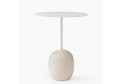 столик lato ln8 Ivory White & Crema Diva Marble