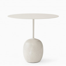 столик lato ln8 Ivory White & Crema Diva Marble