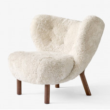 Кресло Little Petra VB1 Oiled Walnut w. Sheepskin Moonlight