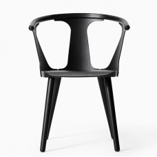 Стул in between sk1, BLACK lacquered oak