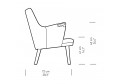 Диван CH72 Carl Hansen