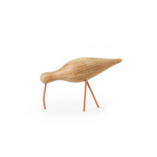 Птичка декор Shorebird large Coral Oak Normann Copenhagen