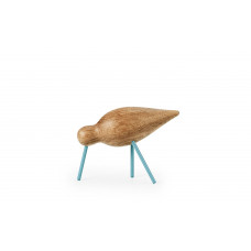 Птичка декор Shorebird medium sea blue Normann Copenhagen 