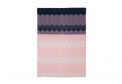 Ekko Throw Blanket navy/rose