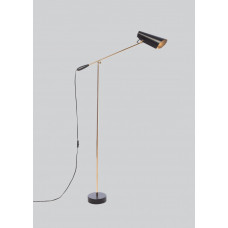 Напольная лампа Birdy floor черная/латунь NORTHERN