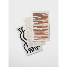  Салфетки для посуды - Multi (сет из 3 шт)