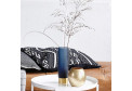 Ваза Vase, Base, Темно-синий / золото