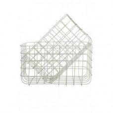 корзина Draadmand Simply set of 2 baskets grey House doctor