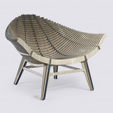 кресло MANTA FINITION BOIS IBRIDE 