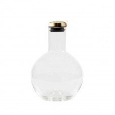 Бутылка графин Bottle Carafe, Round, Brass Lid