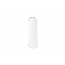 настенное зеркало Norm овальное, белое