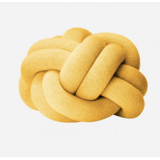 Подушка Knot желтый