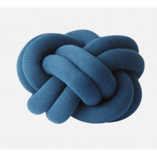 Подушка Knot цвет бензиновый 