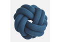 Подушка Knot цвет бензиновый 