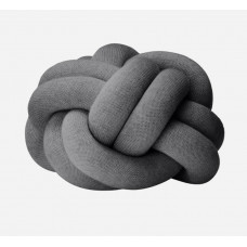 Подушка Knot серая