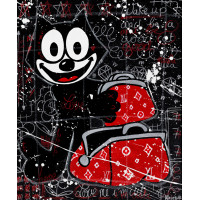 Постер 2 BAGS 1 CAT by onzibar