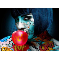 Постер BUBBLE GIRL by Monika Nowak