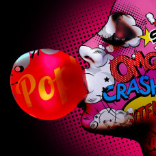 Постер LADY BUBBLE POP