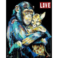 постер love by vincent richeux