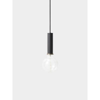 светильник подвесной Socket Pendant High - Black
