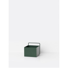 настенное кашпо Wall Box - Dark Green - Square 