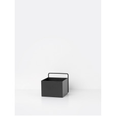 настенное кашпо Wall Box - Black - Square