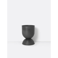 кашпо Hourglass среднее черное ferm living