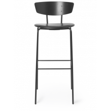 Барный стул Herman Bar Chair High Black  Ferm Living