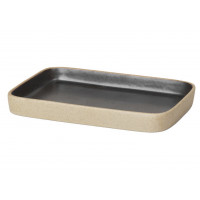 Поднос Bon Accessories petite  песочно-черный