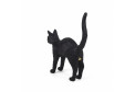 переносная  лампа JOBBY THE CAT BLACK seletti