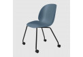 Стул для совещаний Beetle Meeting Chair - Un-Upholstered, 4 Legs W. Castors GUBI
