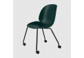 Стул для совещаний Beetle Meeting Chair - Un-Upholstered, 4 Legs W. Castors GUBI