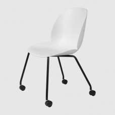 Стул для совещаний Beetle Meeting Chair - Un-Upholstered, 4 Legs W. Castors GUBI