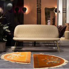 диван Beetle Sofa - Fully Upholstered - 2-seater GUBI