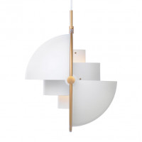 подвесной светильник Multi-Lite, WHITE BRASS  GUBI