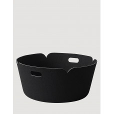 Корзина Restore круглая черная