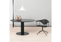 стол 2.0, Black base, D 110 