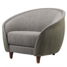 кресло Revers Lounge Chair - Fully Upholstered, Wood base GUBI