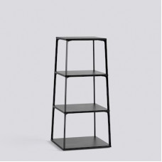 Стеллаж Eiffel Shelf - Square 4 layer, Ink Black HAY