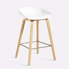 стул AAS 32 ДУБ/ШПОН БЕЛЫЙ