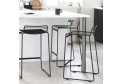 стул HEE BAR STOOL LOW black hay