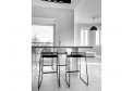 стул HEE BAR STOOL LOW black hay