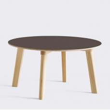 Стол CPH 250 круглый черный ламинат