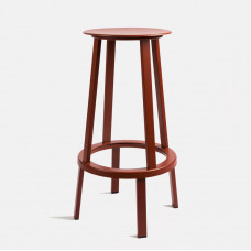 БАРНЫЙ СТУЛ Revolver low красный
