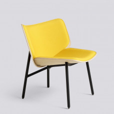 Кресло лаунж DAPPER STEELCUT TRIO 446 ПЕРЕДНЯЯ ОБИВКА ЧЕрные ножки