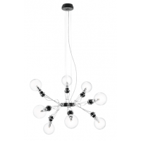 Подвесной светильник MATRIX 8/P NERO SOFTOUCH LUMINA