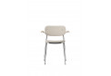 Стул Co Chair, fully upholstered with armrest, Chrome MENU
