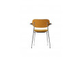 Стул Co Chair, fully upholstered with armrest, Chrome MENU